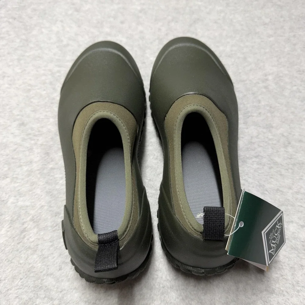 Muck Boot Company Muckster II Low Shoes Mens 10 Green Waterproof Slip On Clog